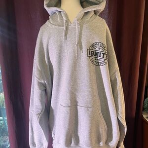 Gray Hoodie Sweatshirt